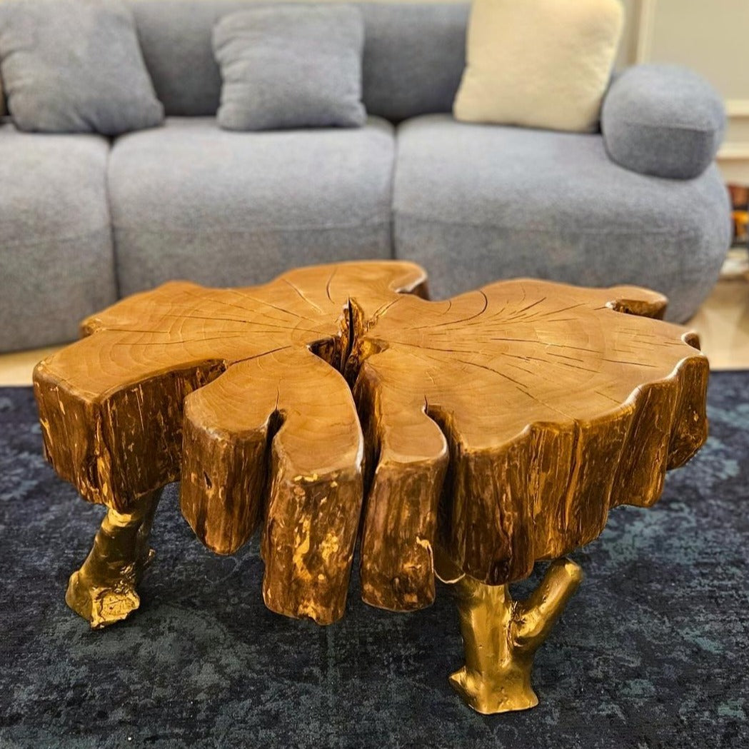 Tree Trunk Coffee Table