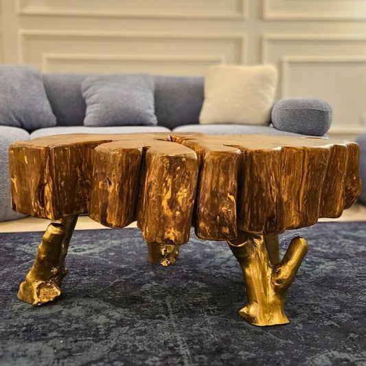 Tree Trunk Coffee Table