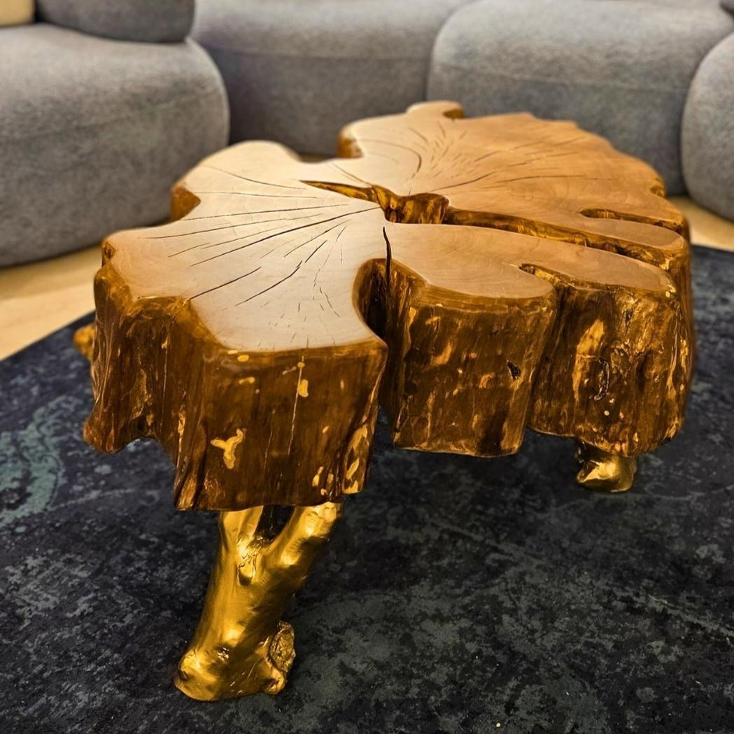 Tree Trunk Coffee Table