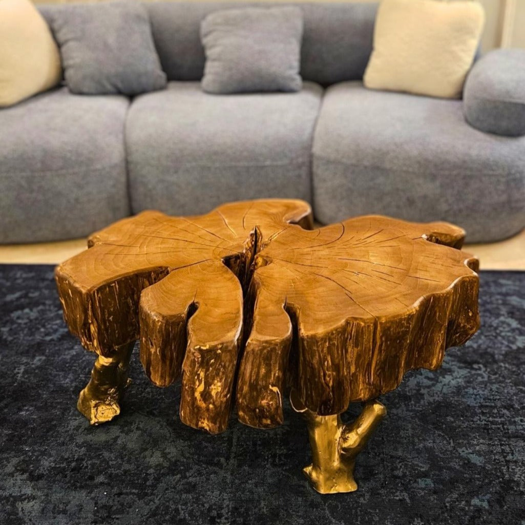 Tree Trunk Coffee Table