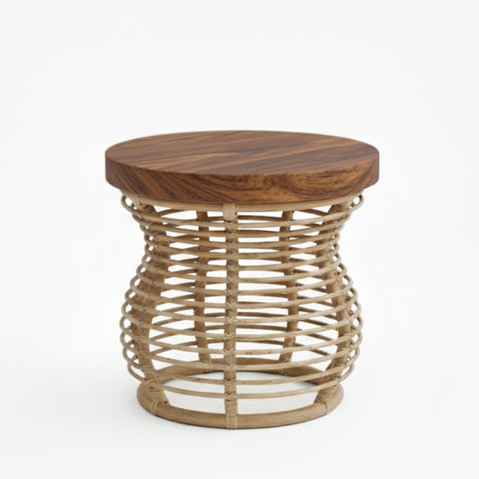 Cane Glow side table