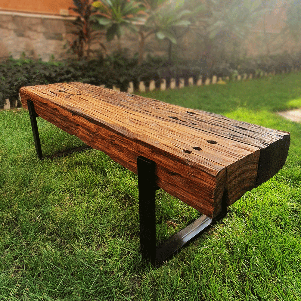 Reclaimed Wood Bench