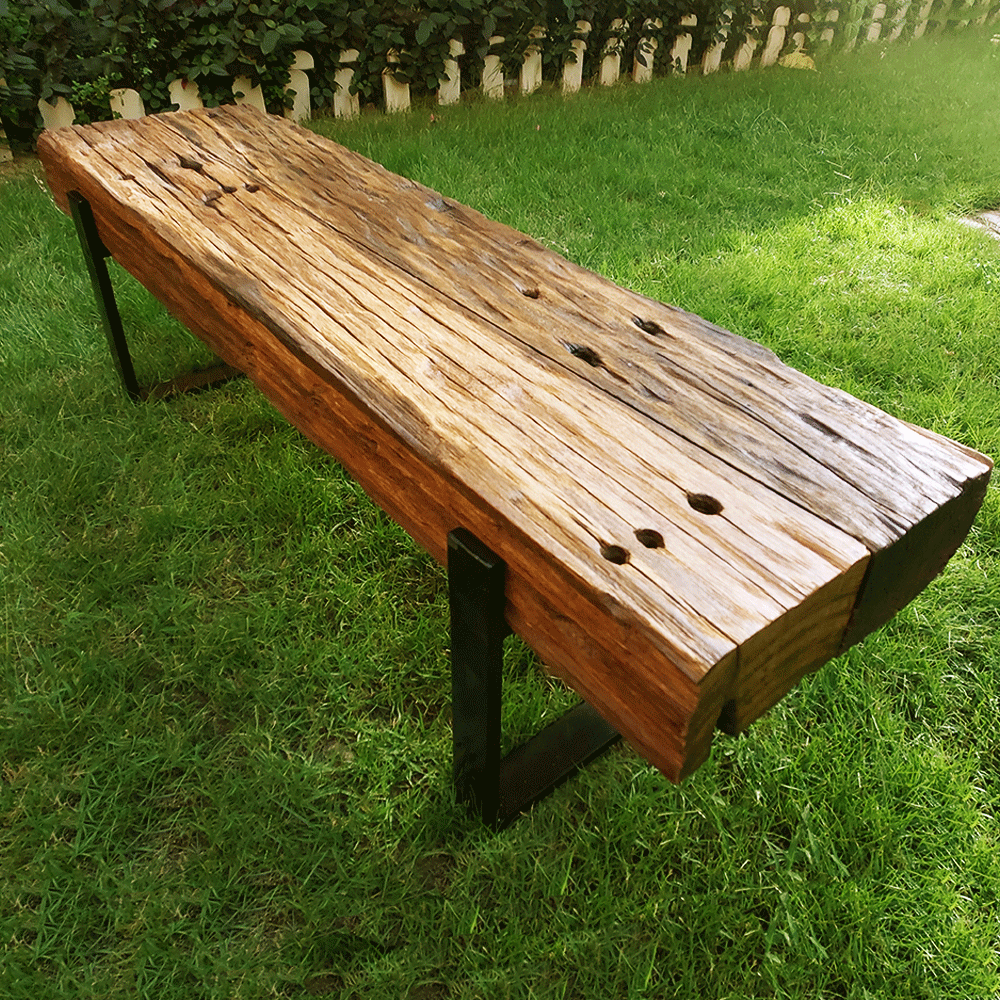 Reclaimed Wood Bench